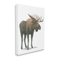 thumbnail image 4 of Stupell Industries Minimal Northern Moose Wild Woodland Animal Canvas Wall Art, 16 x 20, Design by James Wiens, 4 of 5