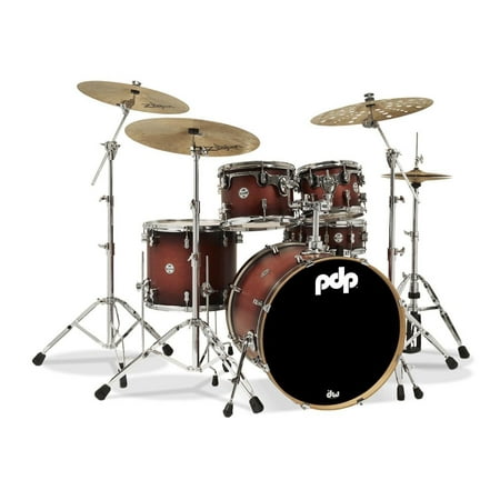 SATIN TOBACCO BURST, CHROME HW, 5 PCS