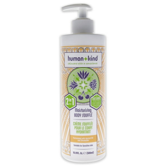 Human+Kind Crema corporal Hidratante Body Souffle 2 en 1 16.9 oz Human+Kind Human+Kind Body Souffle 16.9 oz