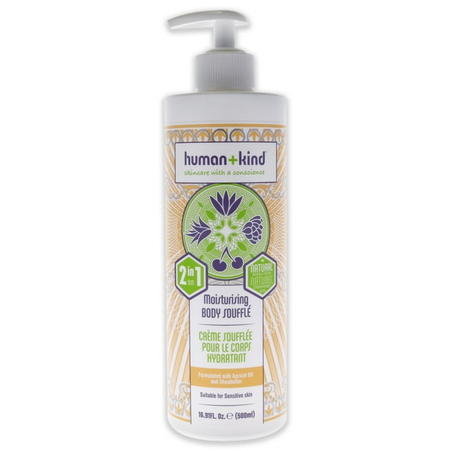 Human+Kind Crema corporal Hidratante Body Souffle 2 en 1 16.9 oz Human+Kind Human+Kind Body Souffle 16.9 oz