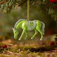 thumbnail image 4 of DAMAI Horse Ornaments for Christmas Tree, 2D Acrylic Horse Decorations, Vintage Farm Xmas Tree Animal Hanging Ornaments, Decorative Holiday Accent for Home, Tabletop, Wall, and Window, 4 of 6