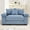 Blue, variant on YWEN 54" Oversized Corduroy Modular Sectional Single Sofa with High-Density Foam Cushions, Extra-Thick Armrests, Upholstered Modern 1-Seater Lounge Accent Chair with 3 Pillow, for Living Room, Camel