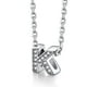 thumbnail image 1 of Collar inicial Silvora plata esterlina letra K circonita cúbica, 1 of 8