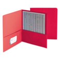 thumbnail image 3 of Smead Two-Pocket Heavyweight Folder, Letter Size, Red, 25 per Box (87859), 3 of 4