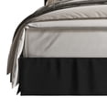 thumbnail image 5 of Home Design Gianna King Tufted Upholstered Platform Bed Frame with Button-Tufted Headboard and Bed Skirt, Black, Easy Assembly, 5 of 6