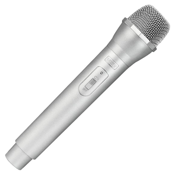 Micrófono de 9,25 Pulgadas para Reproducir Micrófonos de Plástico Que Simulan El Habla, El de Accesorios de Micrófono para Plata Hugo micrófono artificial