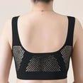 thumbnail image 4 of Resicozy Cool Liftup Bra, Summer Anti Sagging Sports Bras Buttonless Lift Up Mesh Bra Wireless Comfort Full Coverage Bras Black XL, 4 of 6