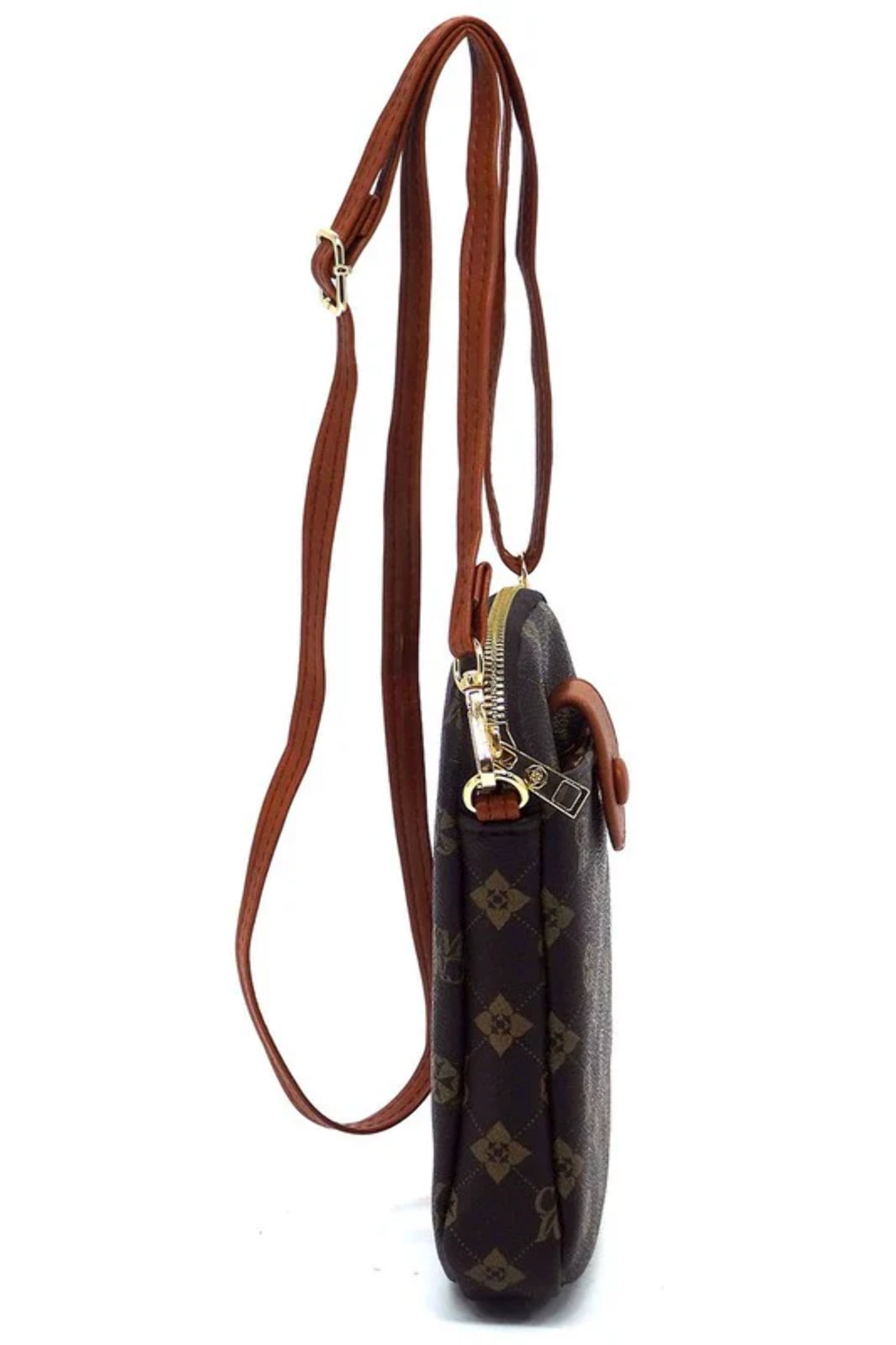 CM Monogram Mini Crossbody Bag Cell Phone Purse - Walmart.com