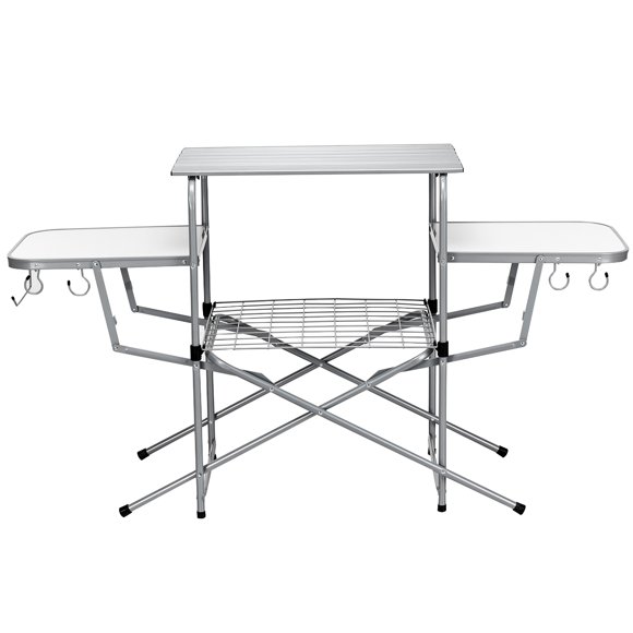 Patiojoy BBQ Camp Table Foldable Portable Grilling Stand Outdoor Camping Hiking Picnic