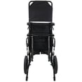 thumbnail image 2 of Karman Healthcare KM5000F-TP-16 KM5000 16 in. seat Lightweight Reclining Transport Wheelchair with Removable Desk Armrest, 2 of 6