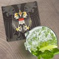thumbnail image 2 of Cologne City Coat Of Arms Germany 4'' X 4'' Square Wooden Coaster, 2 of 3
