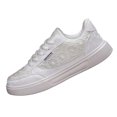 thumbnail image 2 of Willtoo Women's Breathable Lace Floral Hollow Out Sneakers, Low-Top Athletic Shoes for Women Casual Sneakers – Lightweight Non-Slip Athletic Footwear, 2 of 7