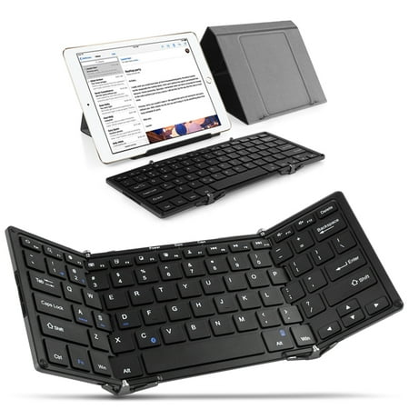 Foldable Full-size Wireless Bluetooth Keyboard - Ultra ...