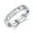 Female US10, variant on Couple Rings Titanium Steel Matching Promise Rings for Men and Women Durable High Quality Jewelry for Everyday