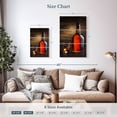 thumbnail image 4 of Elephant Stock Whiskey Bottle Wall Art - Vertical Multi Panel Canvas - Bar Wall Decor - Food And Drink Multi Panel - Brown And Orange Decor - 20" x 32", 4 of 8