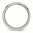thumbnail image 2 of Incrustation de Bois Rouge Poli en Acier Inoxydable Anneau Émaillé 8.00mm Taille 12.5, 2 of 6