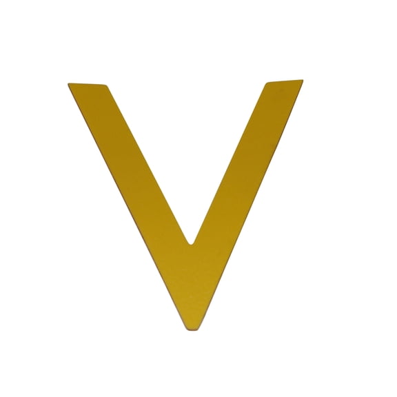FindTape Marking Letters: 3.7 in. (Yellow)