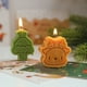 thumbnail image 5 of Adornos navideños, juego de 4 velas pequeñas para árbol de Navidad, velas, adornos de cera para té, velas aromáticas navideñas, regalos de ambiente, ceras perfumadas para modelar, velas navideñas de c, 5 of 6