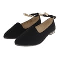 thumbnail image 2 of Balerina Lindsay color negro con cadena en hebilla ajustable 24.0 Dorothy Gaynor Balerina Lindsay color negro con cadena en hebilla ajustable 24.0, 2 of 6
