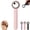 Pink, variant on New Ring-Shaped Cat Eye Magnet for Nails, Hollow Circular Cateye Magnet Cat Eye Magnets Set, Mini Round Nail for Home Salon DIY Manicure