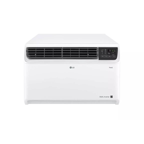 (Open Box) LG 18,000 BTU DUAL INVERTER, SMART WI-FI ENABLED WINDOW AC - WHITE