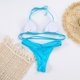 thumbnail image 5 of Traje de baño para mujer Traje de baño de color sólido para mujer + bañador y bikini de moda Traje de baño dividido Trajes de baño para mujer, 5 of 6