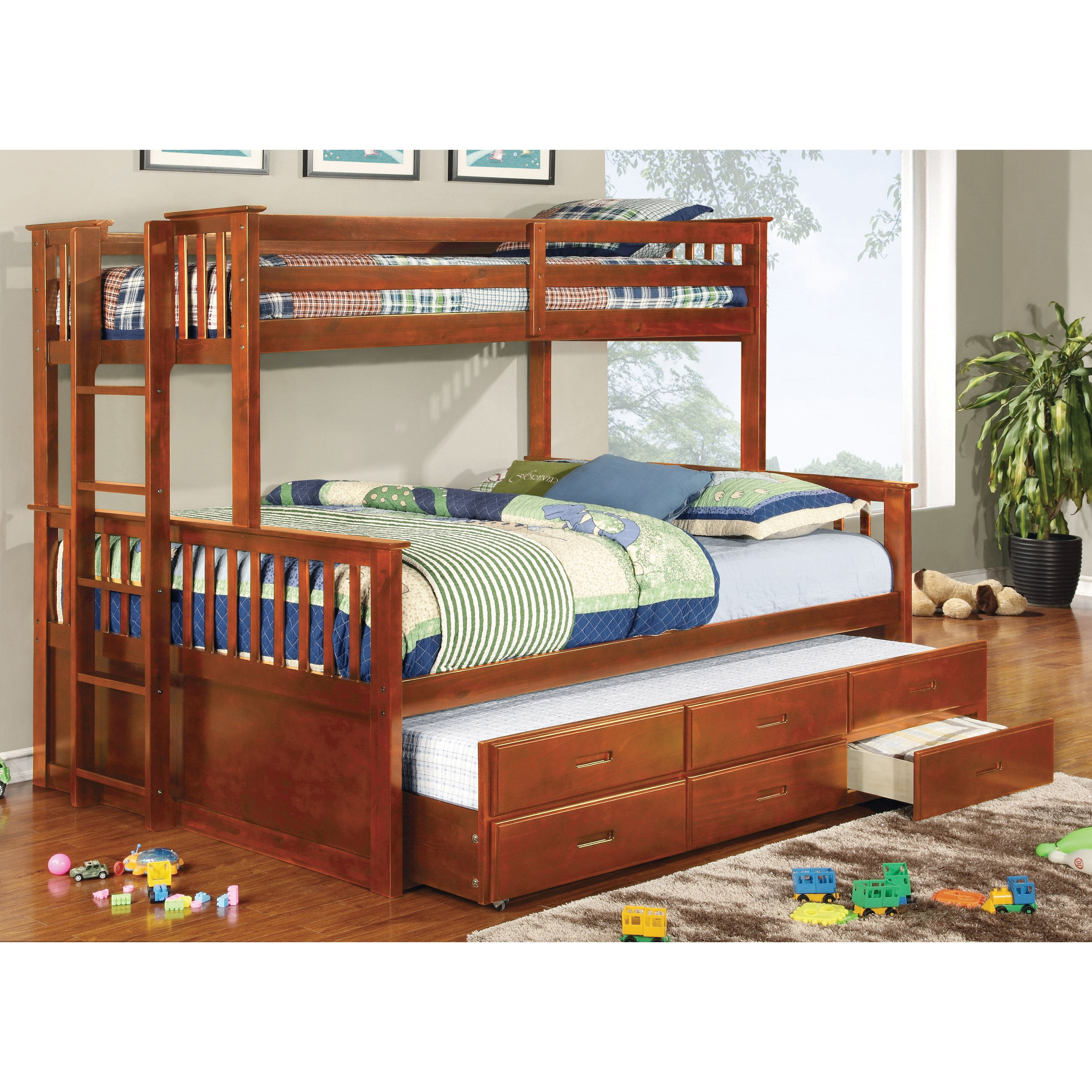 Furniture Of America Williams Twin Xl Over Queen Bunk Bed - Furniture Of America Williams Twin Xl Over Queen Bunk Bed Walmartcom furniture of america williams twin xl over queen bunk bed - furniture of america williams twin xl over queen bunk bed walmartcom