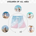 thumbnail image 6 of FORMRS Boys Swim Trunks Quick Dry Mesh Liner Boardshorts Sizes XS-XL, Blue Gradient, 6 of 7