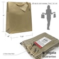 thumbnail image 2 of Allgala 12PK Value Premium Solid Color Paper Gift Bags (09"MED-Gold-GP50031), 2 of 2