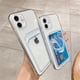 thumbnail image 4 of listo stock carcasa para iphone 13 12 11 pro max 13 12 mini se2020 x xr xs max 8 7 6 6s plus paquete de tarjeta transparente poner fotos caso del teléfono anti-caída cubierta protectora, 4 of 4