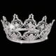 thumbnail image 4 of Diadema Yuyangstore Tiara Nupcial de Cristal Plata, 4 of 6