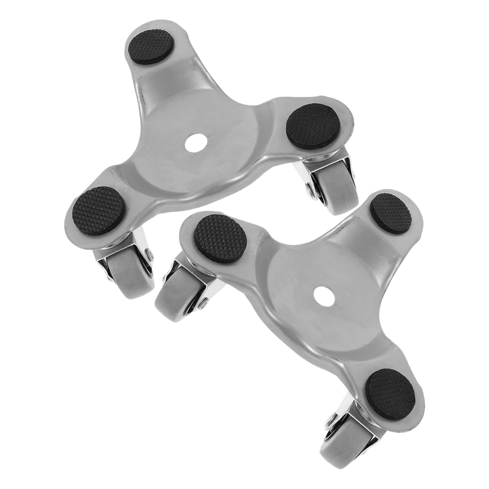 Worgeous 2pcs Furniture Dolly 3 Wheels Moving Dolly Furniture Mover For Moving Appliances
