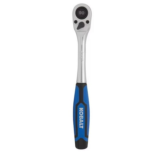 Kobalt 90-Tooth 1/4-in Drive Comfort Grip Handle Ratchet