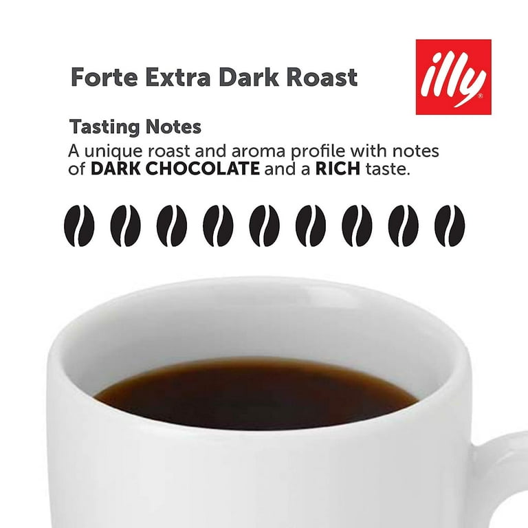 Illy Coffee Extra Dark Roast Ground Coffee