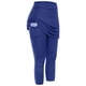 thumbnail image 2 of Leggings de yoga con falda para mujer: pantalones deportivos elásticos con bolsillos, tejido de poliéster, adecuados para tenis/yoga y uso diario., 2 of 4