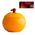 thumbnail image 3 of Deeceymbur Cute Orange Shaped Scented Candle Natural Soy Wax Aromatherapy Candle with Ceramic Holder for Bedroom Relaxation Gift, 3 of 9