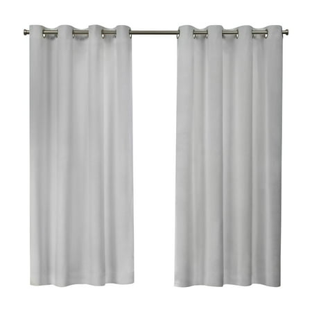 Velvet Drapery - Exclusive Home Curtains 2 Pack Velvet Heavyweight Grommet Top Curtain Panels