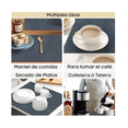 thumbnail image 4 of 2pz Tapete Bar, Escurridor Platos, Tapete Cocina Escurridores Lab.G Blanco y Negro, 4 of 5