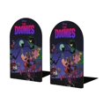 thumbnail image 1 of Los Doomies Sujetalibros decorativos temáticos, tope para estantería con base antideslizante, uso dual para hogar y oficina - 2 piezas, 1 of 6