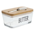 thumbnail image 2 of MRLESS Butter Dish Set with Airtight Seal Lid and Storage, Glass Butter Keeper Box for Refrigerator and Kitchen Counter Use, 2 of 8