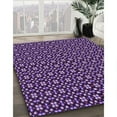 thumbnail image 2 of Ahgly Company Indoor Rectangle Patterned MediumOrchid Purple Area Rugs, 4' x 6', 2 of 6