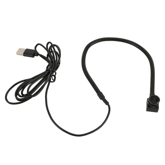 Middle Screen Webcam, Fixed Focus 5MP Plug and Play PVC 3.6mm Lens 1080P Center Webcam for Home