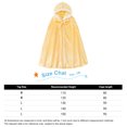 thumbnail image 5 of KAWELL Princess Full Length Girls Cloaks Yellow Halloween Costume Capes for Child 3-12 Years, 5 of 6