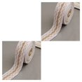thumbnail image 2 of Toystoory 1 rollo de cinta de arpillera de yute Natural para manualidades, cinta de cáñamo DIY, Material de encaje, envoltorio de regalo de Navidad Type1 NO1 Toystoory CBP008349, 2 of 5