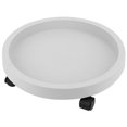 thumbnail image 4 of MUKCHAP Lot de 2 Plateaux pour Pots de Plantes de 12 Pouces avec Roues, Caddy Roulant Gris Pâle de 30 cm avec Roues, Base pour Plante pour Jardinière Intérieure Extérieure, 4 of 7