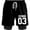 Black, variant on ENHYPEN SUNOO 03 Merch Sweatshorts Women Men Short Basketball Pants Casual Outdoor Sportwear