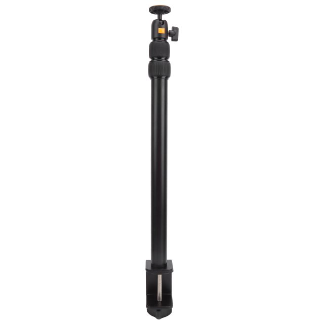 Soporte de luz de escritorio Abrazadera de escritorio Soporte de luz Soporte de luz con rótula Soporte de luz de escritorio ajustable Soporte de luz de escritorio Abrazadera de soporte de luz de escri Mgaxyff No