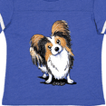 thumbnail image 4 of Inktastic Tricolor Papillon Boys or Girls Toddler T-Shirt, 4 of 5