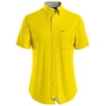 thumbnail image 1 of Camisa Tommy Hilfiger de manga corta para hombre, casual, brillante y soleada, 1 of 2