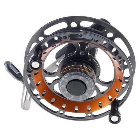 Youthyao Fly Fishing Reels Fishing Hand Wheel Outdoor Fishing Line Drum Wheel Left/Right Handle Reels Driving Cart Reels Wheel